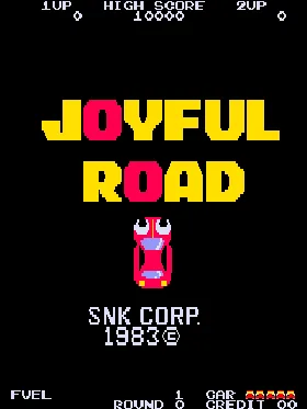 Joyful Road (Japan) screen shot title